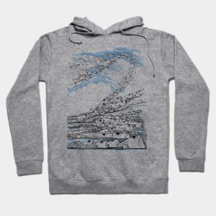 Flying fish Hoodie